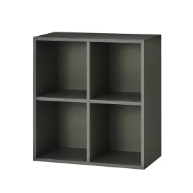 Boxie offener Hängeschrank 80x80x37 cm anthrazit