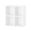 Boxie offener Hängeschrank 80x80x37 cm weiß