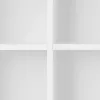 Boxie offener Hängeschrank 80x80x37 cm weiß