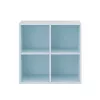 Boxie offener Wandschrank 80x80x37 cm blau