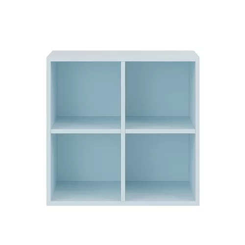 Boxie offener Wandschrank 80x80x37 cm blau
