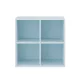 Boxie offener Wandschrank 80x80x37 cm blau