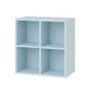 Boxie offener Wandschrank 80x80x37 cm blau
