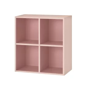 Boxie offener Wandschrank 80x80x37 cm rosa