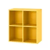 Boxie offener Wandschrank 80x80x37 cm gelb