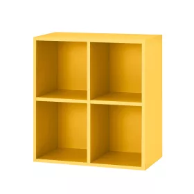 Boxie offener Wandschrank 80x80x37 cm gelb