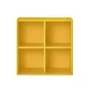 Boxie offener Wandschrank 80x80x37 cm gelb