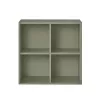 Boxie offener Wandschrank 80x80x37 cm grün