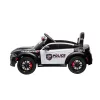 Elektrisches Dodge-Polizeiauto, schwarz