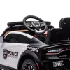 Elektrisches Dodge-Polizeiauto, schwarz
