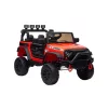 Roter Elektro-Geländewagen