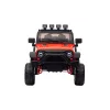 Roter Elektro-Geländewagen