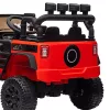 Roter Elektro-Geländewagen
