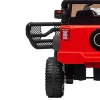Roter Elektro-Geländewagen