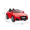 Elektroauto Audi TT in Rot