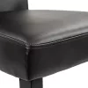Megan 4+1 Esstisch-Set weiß-schwarz