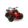 Elektrisches 3-rädriges Quad, rot