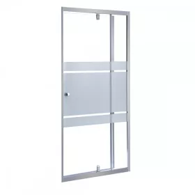Flexi-S verstellbare Duschtür 76-91x185 cm
