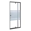 Flexi-S verstellbare Duschtür 76-91x185 cm