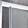 Flexi-S verstellbare Duschtür 76-91x185 cm