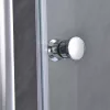 Flexi verstellbare Duschtür 76-91x185 cm