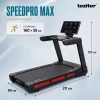 Laufband mit LED-Anzeige Speedpro Max 150 kg, 6 LE, 25 km/h, Steigungswinkel 0–25 %