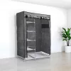 Kleiderschrank LGSZ-01, grau