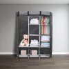 Kleiderschrank LGSZ-04, grau