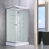 Quadratische Hydromassage-Duschkabine Valerie 80x120 cm