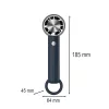 Rico handgehaltener tragbarer usb-lüfter 2000 mAh