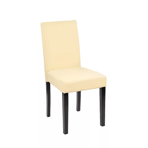 Kelly Leder Esszimmerstuhl in Beige