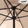 Gina Garten Sonnenschirm beige 300 cm