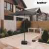 Gina Garten Sonnenschirm grau 300 cm