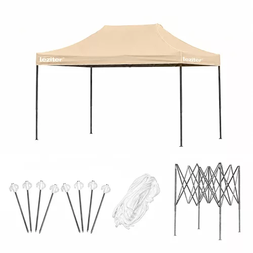 Faltbarer Gartenpavillon 3x4 m