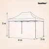 Faltbarer Gartenpavillon 3x4 m