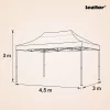 Faltbarer Gartenpavillon 3x4,5 m