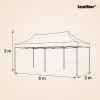 Faltbarer Gartenpavillon 3x6 m
