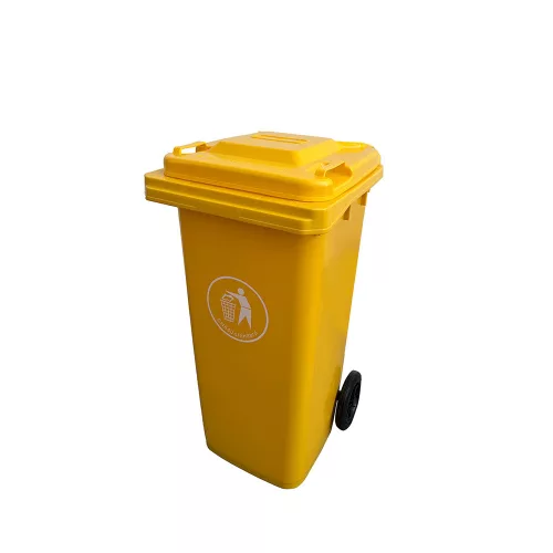 Abfallbehälter 120L gelb