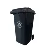 Abfallbehälter 240L schwarz