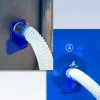 Pool-Schlauchhalter 38 mm blau