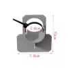 Pool-Schlauchhalter 38 mm grau