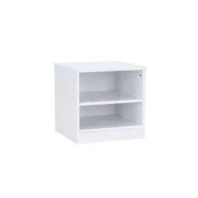 Miami offener Nachttisch 40x40 cm weiß-weiß