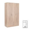Miami Kleiderschrank 120x205 cm sonoma Eiche-sonoma Eiche