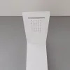 Malaga Weißes Hydromassage-Duschpaneel