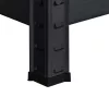Schwerlastregal 180x90x40 cm 175 kg schwarz