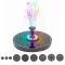 Solarbrunnen mit LED-Beleuchtung 16 cm