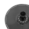 Solarbrunnen mit LED-Beleuchtung 16 cm