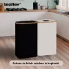Selektivflaschensammler 100l schwarz