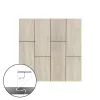 Leziter Monte Carlo Eiche Vinyl SPC Kieselstein Bodenbelag