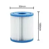 Papierfilter für Intex Wasserrotatoren Typ H